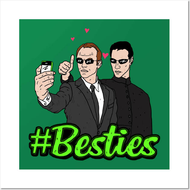 Besties #8 Wall Art by nickcocozza